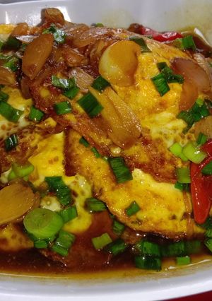 Foto resep Telur ceplok masak kecap