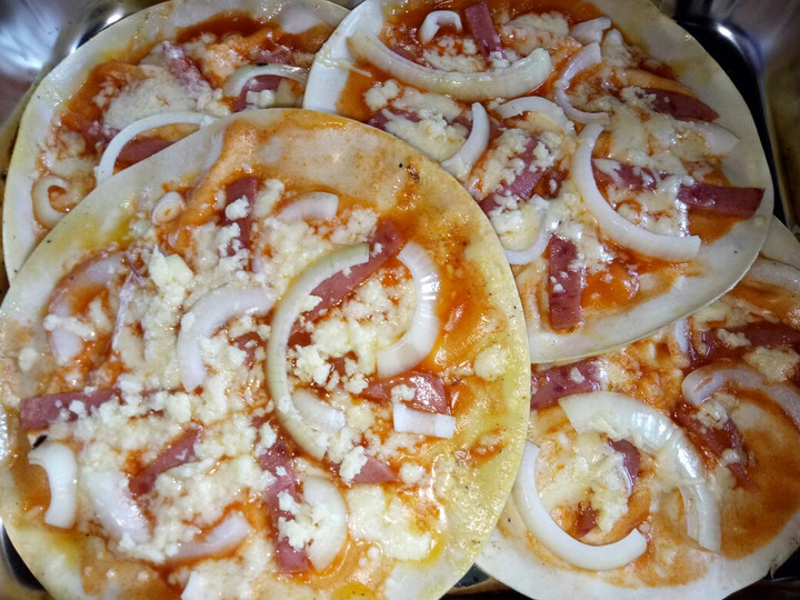 Resep: Pizza kulit tortila Enak Terbaru