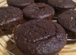 Une photo de Brownie avoine citrouille et chocolat