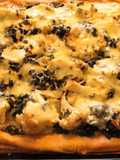 Pastel de repollo y coliflor, a la marchanta