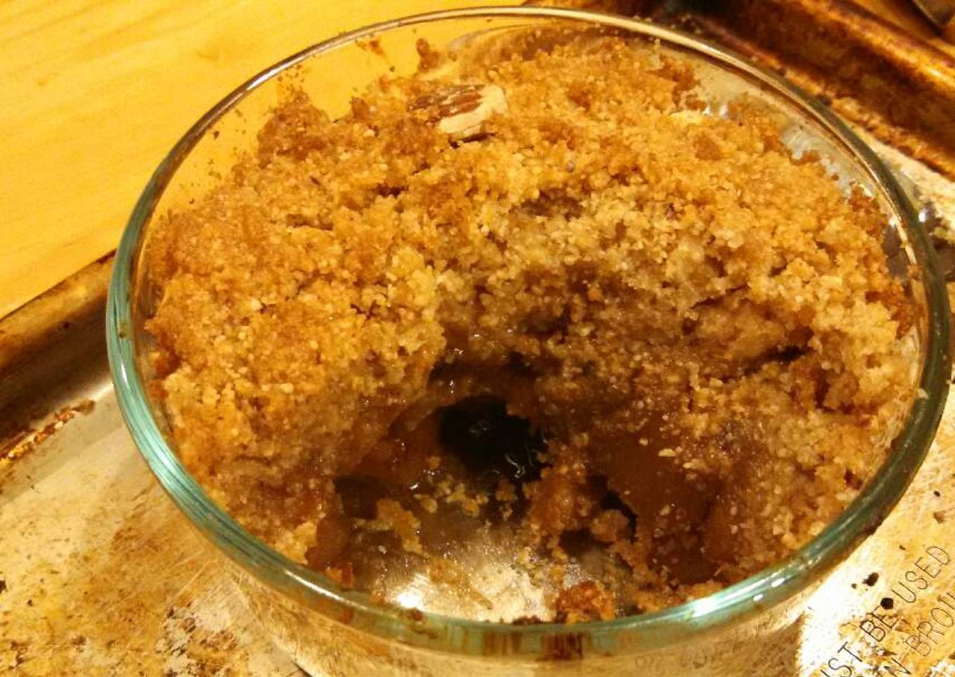 Gluten free cinnamon pear pie