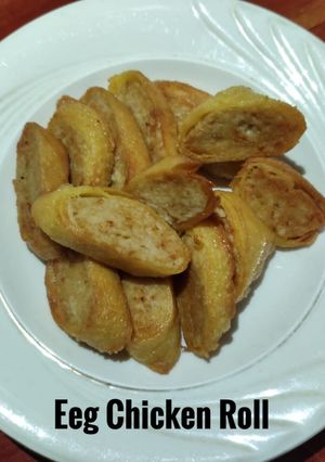 Foto resep Egg Chicken Roll