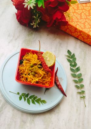 A picture of VERMICELLI UPMA 😋 Semiya upma 😋.