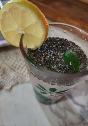 Una foto de Bebida refrescante con chía 🤤