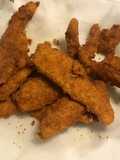 Straccetti di pollo impanati