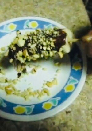 Una foto de Plátanos con chocolate