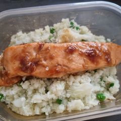 A picture of Teriyaki Salmon.
