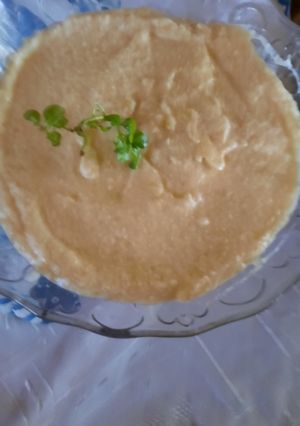Una foto de Espuma de peras