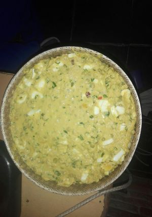 Una foto de Moldeado de arroz relleno al curry