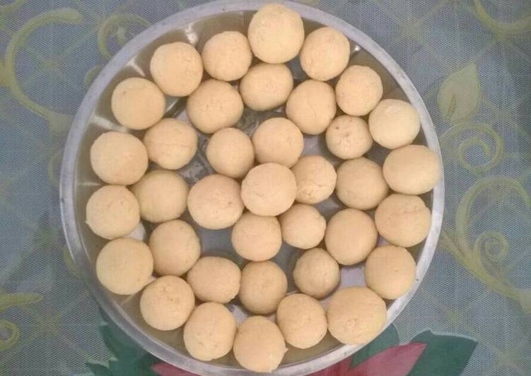 Simple Way to Prepare Super Quick Homemade Microwave milk peda