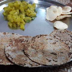 A picture of Bharwa Roti.