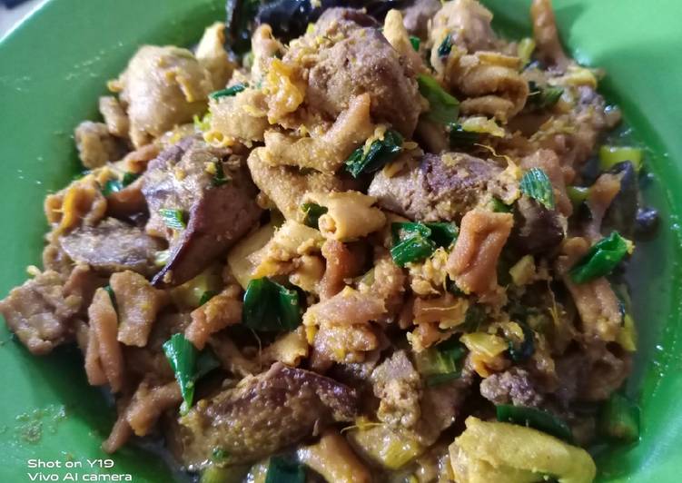 Resep Ati ampela bumbu kuning, Sempurna