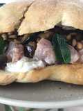 Gourmet Sandwich That's a Feast for the Eyes