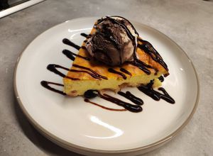 O poză a rețetei Cheesecake rapid, dietetic.