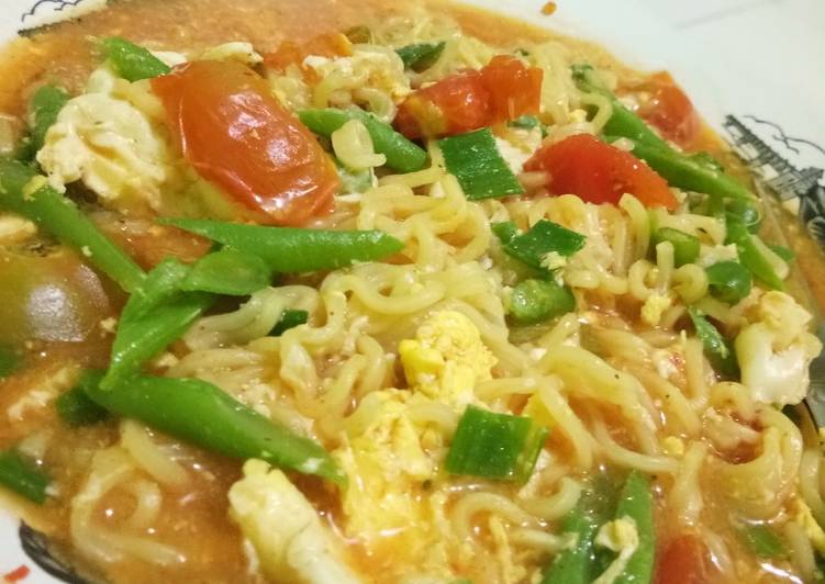 Resep Indomie tektek Anti Gagal