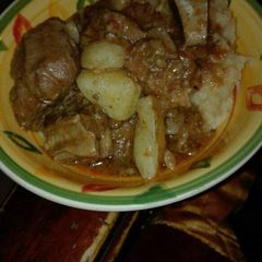 Potatoes beef stew A picture of Potatoes beef stew.