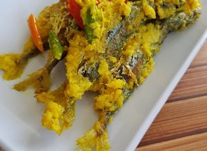Foto resep Pesmol ikan kembung bumbu kuning