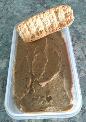Foto principal de Paté de berenjena y atún, en Thermomix