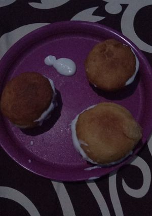 Foto resep Milk and cheese cream donut