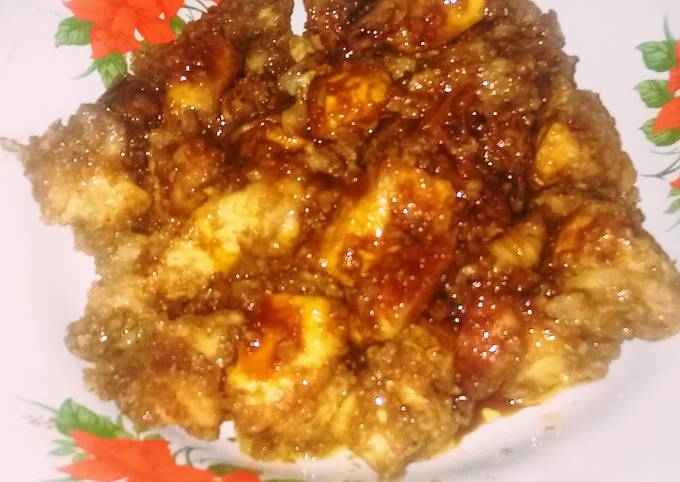 Resep Ayam bumbu sate tanpa tusuk Anti Gagal