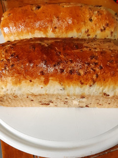 Una foto de Pan Lactal con Chicharrón