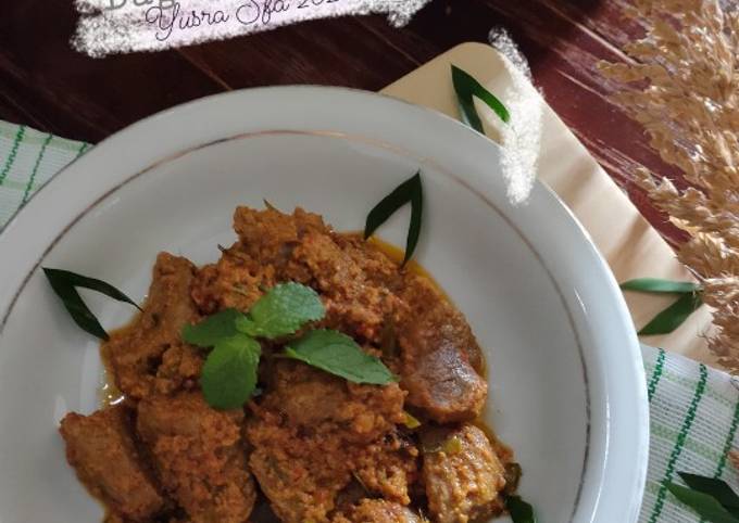 Anti Ribet, Membuat Daging Rendang Sederhana Dan Enak