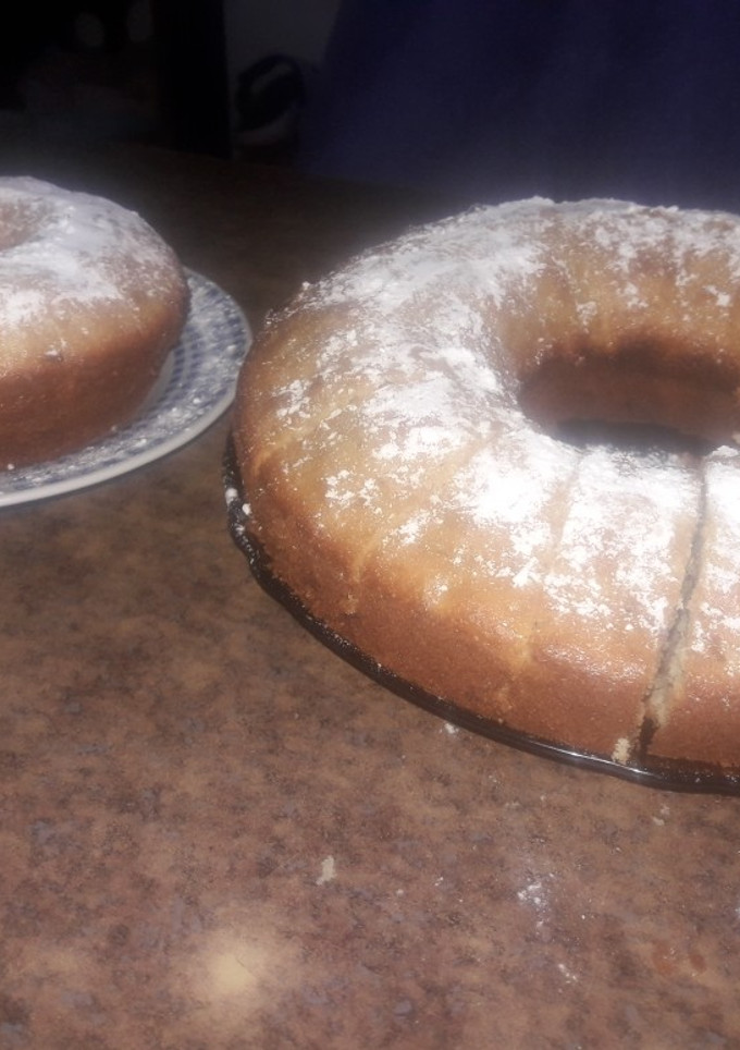 Una foto de Bizcochuelo de banana y chip de chocolate