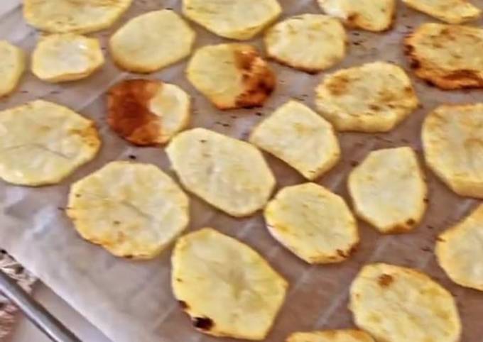 Receita do dia: Batata frita chips crocante