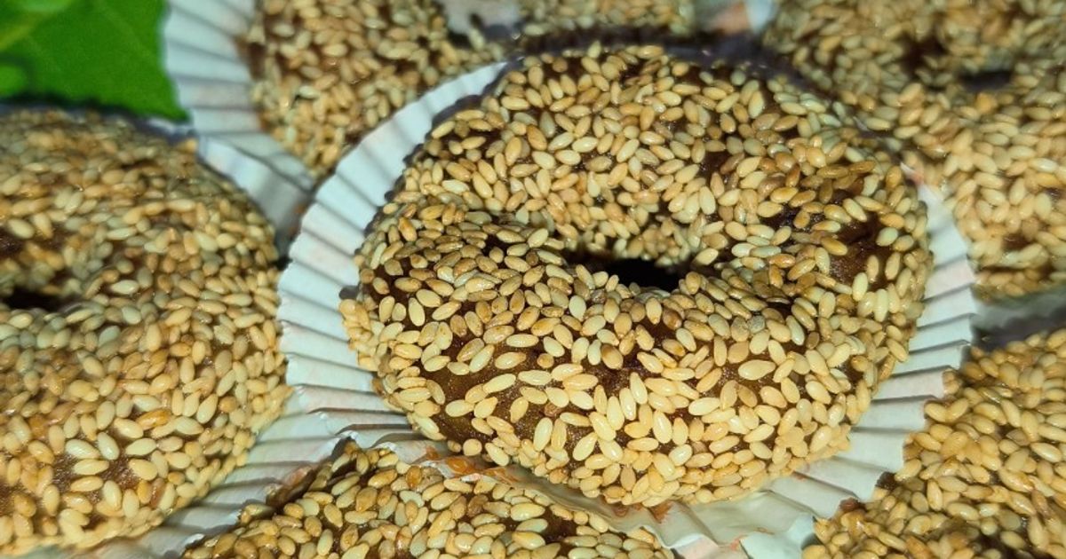 Donat Pisang Wijen Gluten Free