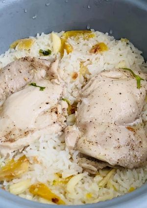 รูปของ ข้าวมันไก่ (แบบฉบับใช้หม้อหุงข้าว) : ทานได้ 1-2คน