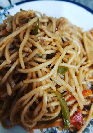 A picture of Veg Chowmein.