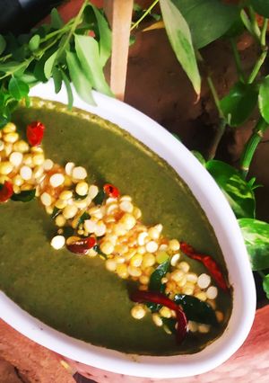करी पत्ता चटनी(curry patta chutney recipe in hindi) रेसिपी मुख्य फोटो