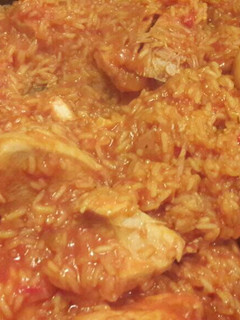 Una foto de Arroz con pollo