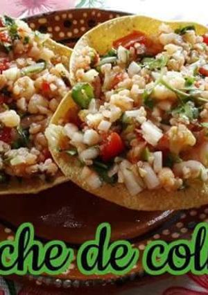 Una foto de Ceviche De Coliflor