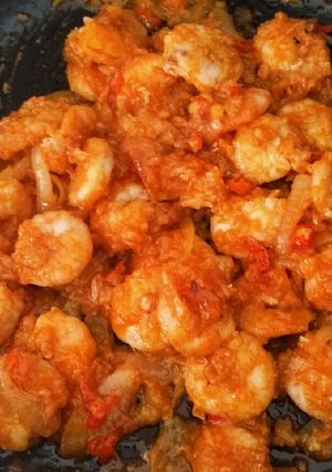 Foto resep Udang Goreng Pedas Manis