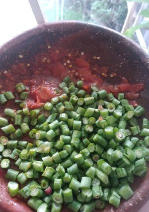 Foto resep Sambel Kacang Panjang Segerr✓