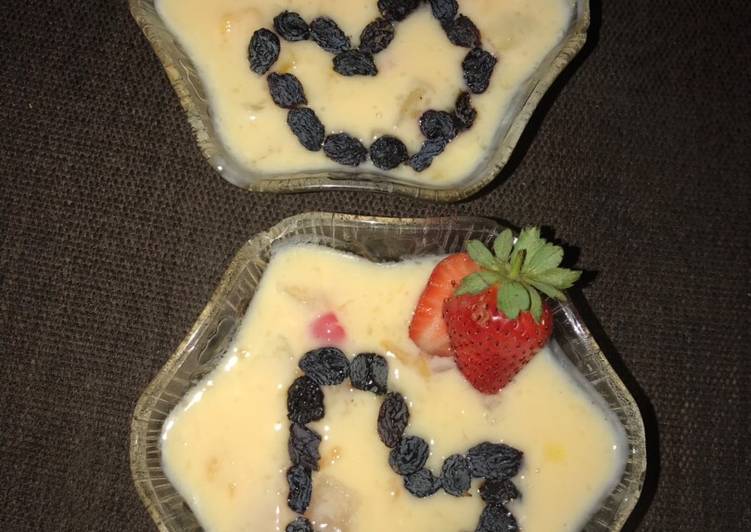 Simple Way to Make Any-night-of-the-week Hearty Custard #myvalentinerecipe