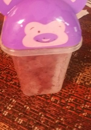 Una foto de Heladitos de agua con arándanos!!