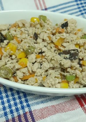 Foto resep Orak arik ayam giling 2 bahan