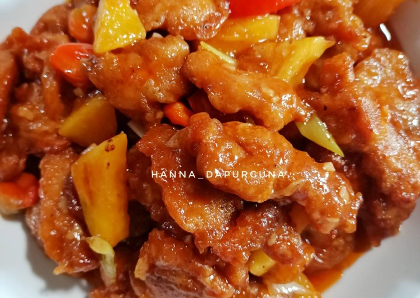 Ayam Tepung Asam Manis
