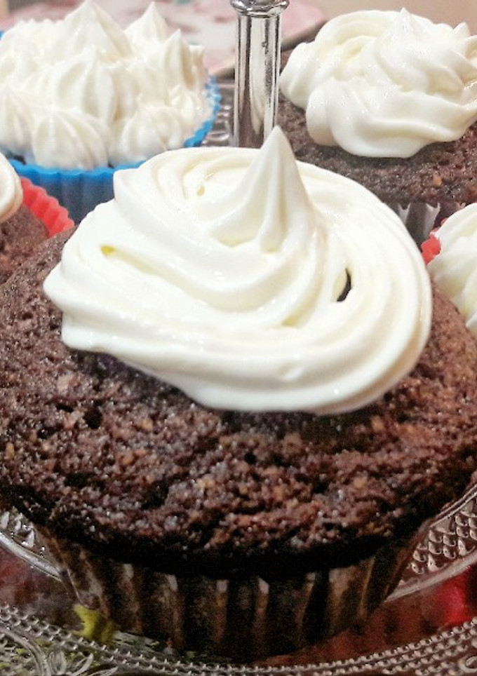 Una foto de Cupcakes Red velvet (repostería sana)