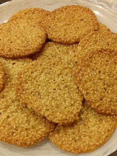 A picture of Sesame Seed Cookies.