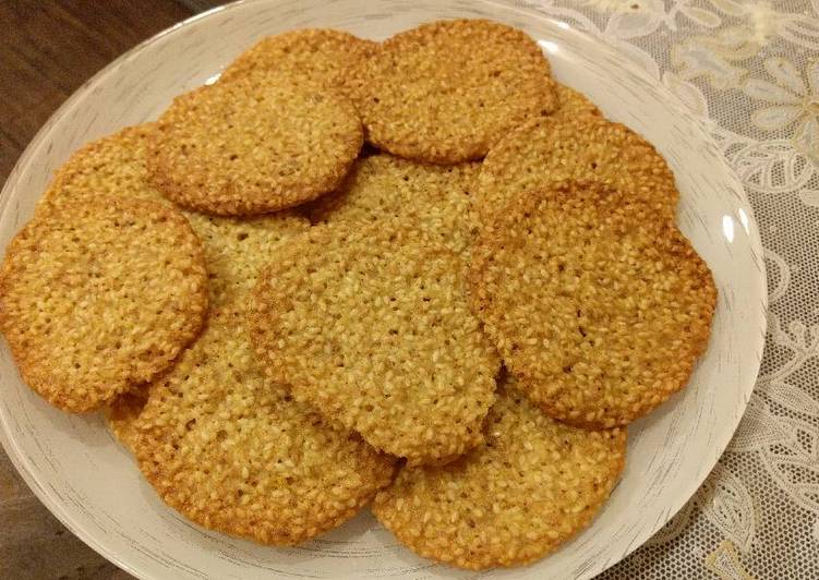 Easiest Way to Prepare Ultimate Sesame Seed Cookies