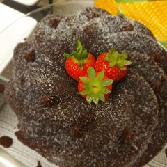 A picture of Simple tea time Chocolate cake.