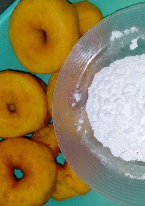Foto resep Donat labu kuning lembut