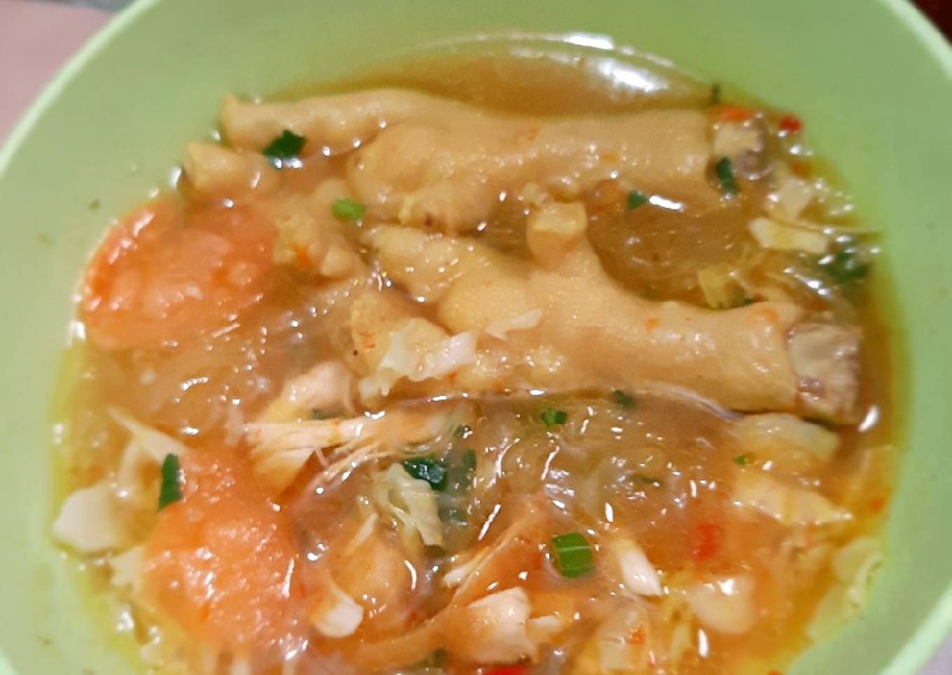 Soto ceker ayam