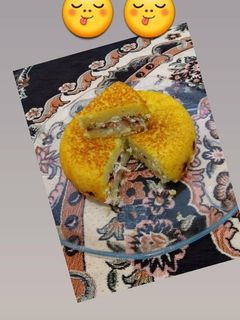 عکسی از دستور ته چین مرغ