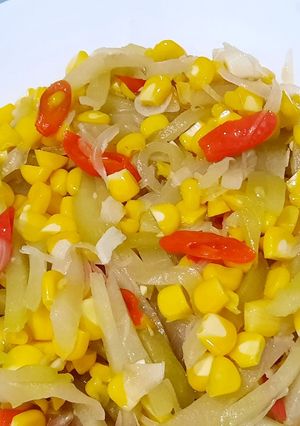 Foto resep Tumis Labu Siam Jagung