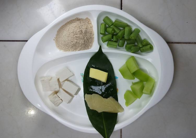 Mpasi 6m+ Gurame dan Beras Merah