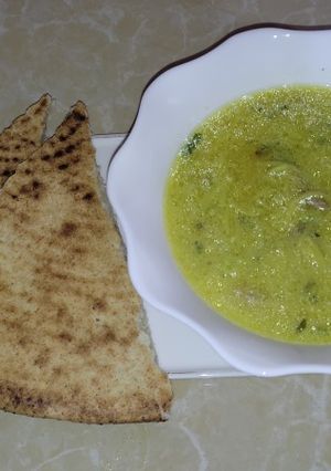 صورة لوصفة شوربة بيضاء
